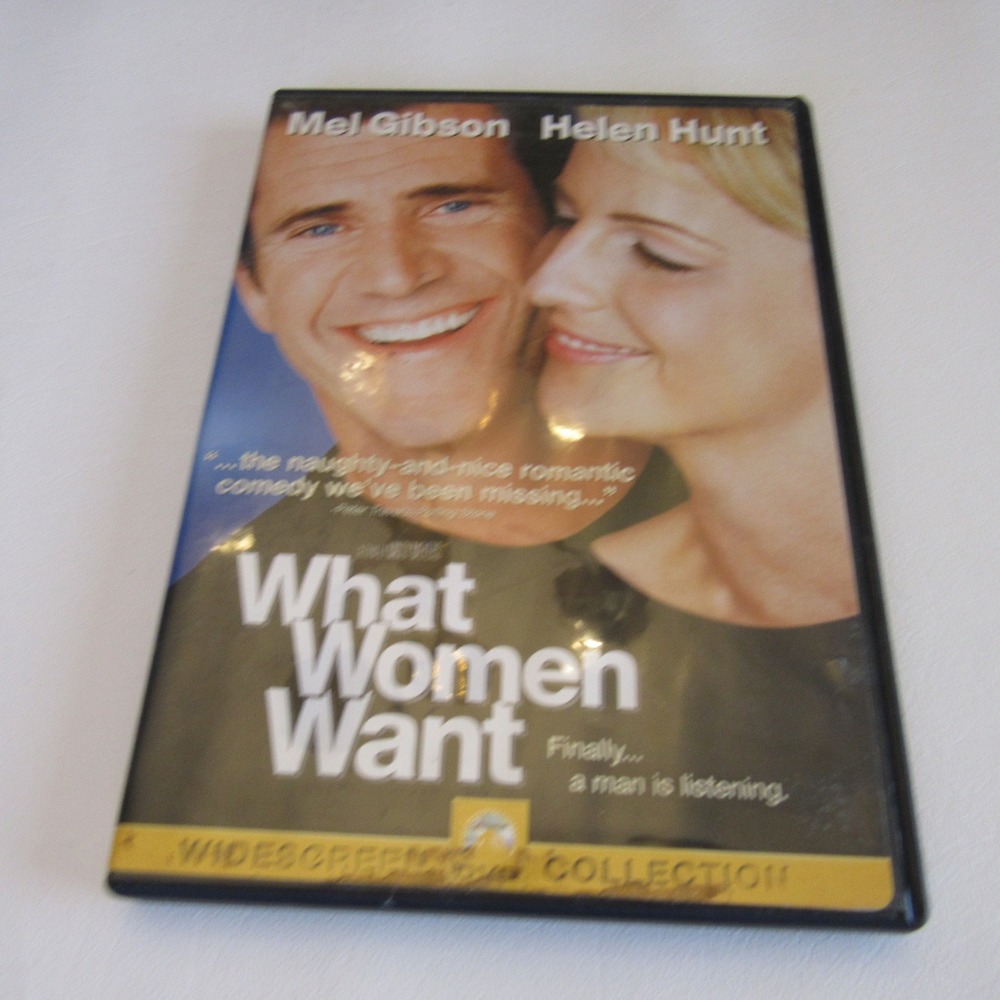 What Women Want DVD Mel Gibson‎ Helen Hunt Widescreen Collection 2000 Movie